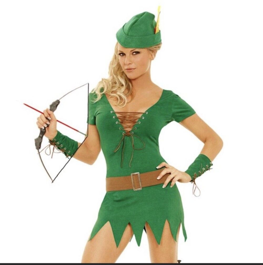 Elegant Moments Devious Archer Sexy Costume Size Large - NEW